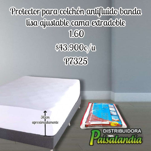 Protector de colchón antifluido bandalisa cama Queen