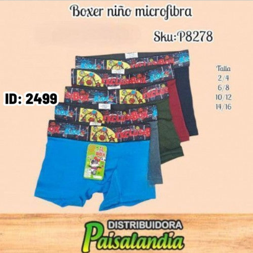 Boxer niño mf fondo entero (DC)NETO