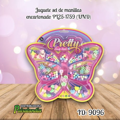 Juguete set de manillas encartonado PL25-1759 (UND)