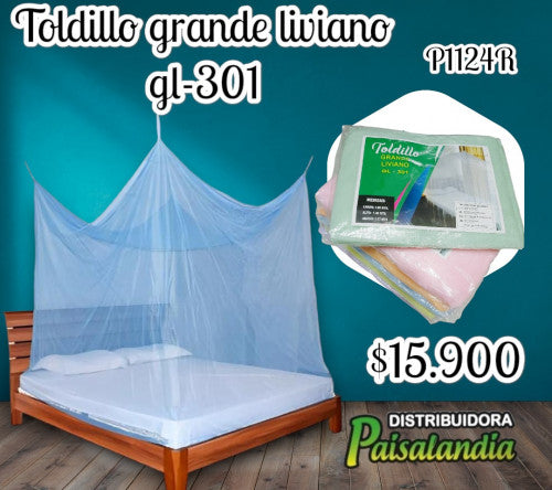 Toldillo grande liviano gl-301