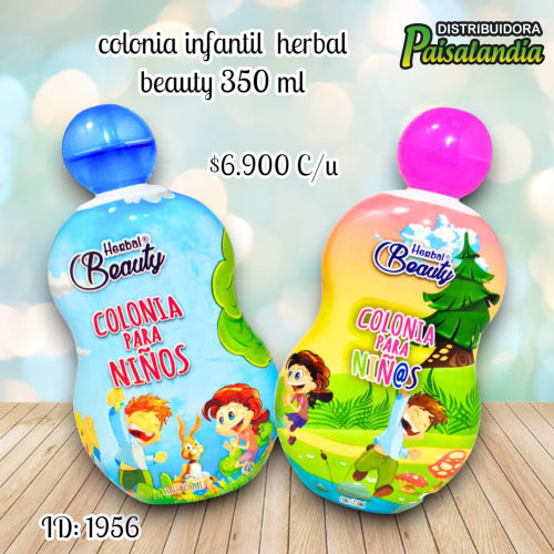 Colonia infantil herbal beauty 350 ml (UND)