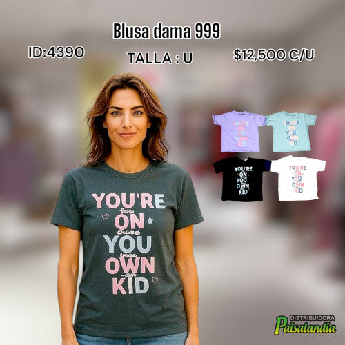 Blusa dama 999 (UND)