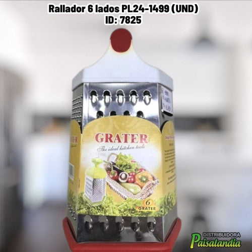 Rallador 6 lados PL24-1499 (UND)