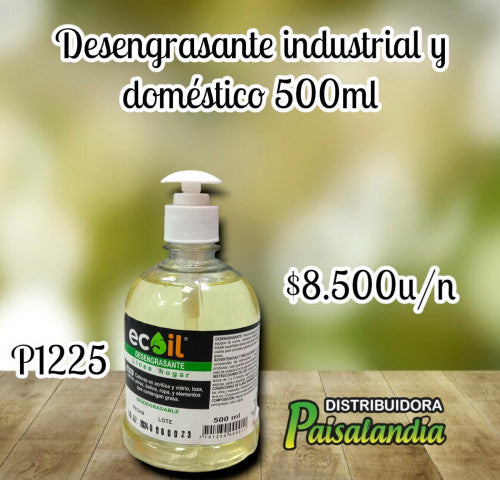 Desengrasante industrial y domestico 500 ml