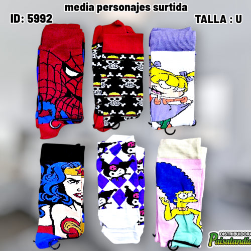 media personajes surtida (DC)