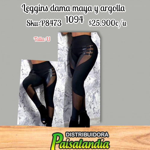 Leggins maya y argolla 1094