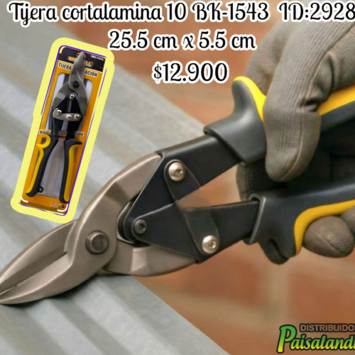 Tijera corta lámina 10" BK-1543 (UND)