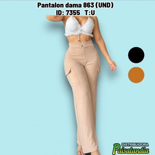 Pantalon dama 863 (UND)