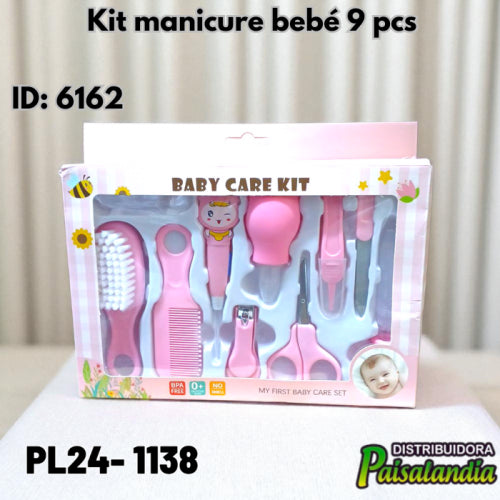 Kit manicure bebé 9 pcs PL24-1138 (UND)