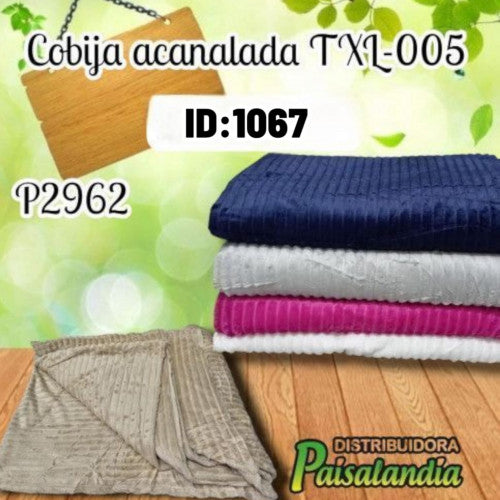 Cobija acanalada TXL-005 (UND)