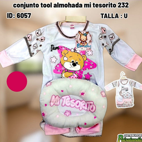 conjunto tool almohada mi tesorito 232 (UND)