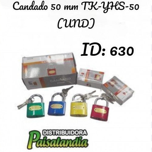 Candado 50mm TK-YHS-50 (UND)