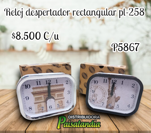 Reloj despertador pl-242