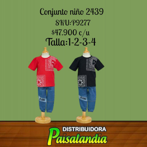 conjunto niño anyitex 2439 (UND)