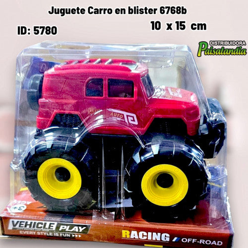 Juguete Carro en blister 6768b (UND)