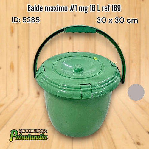 Balde maximo #1 mg 16L ref 189 (UND)