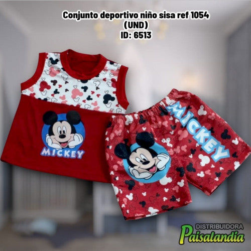 conjunto deportivo niño sisa ref 1054 (UND)