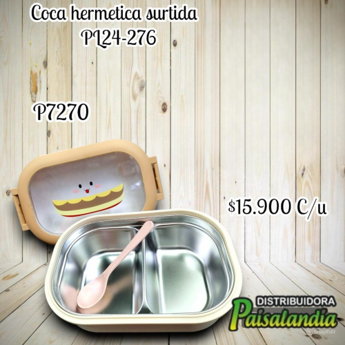 Coca hermética surtida PL24-276 (UND)