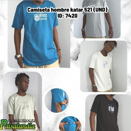 Camiseta hombre katar 521 (UND)