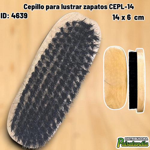 Cepillo para lustrar zapatos CEPL-14 (UND)