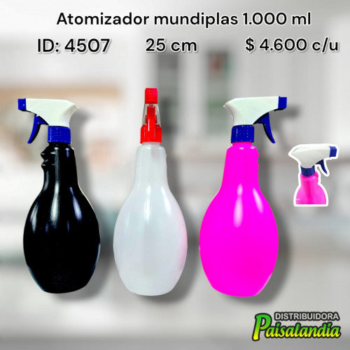 Atomizador Mundiplas 1000 ml MT4578 (UND)