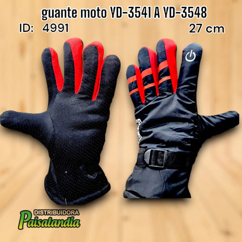 guante moto YD-3541 A YD-3548 (UND)