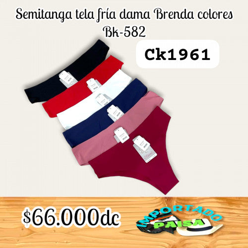 Semitanga dama tela fria Brenda BK-582