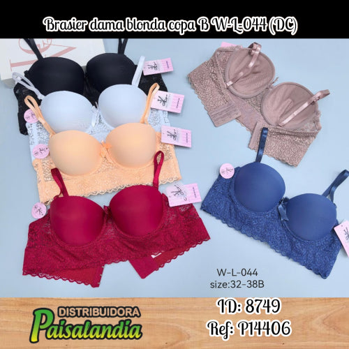 Brasier dama blonda copa B W-L-044 (DC)