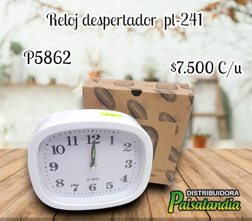 Reloj despertador  pl-241