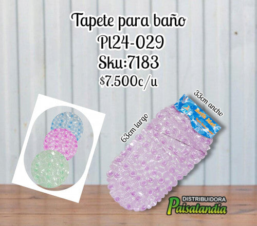 Tapete para baño PL24-029