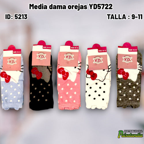 Media dama orejas YD5722 (DC)