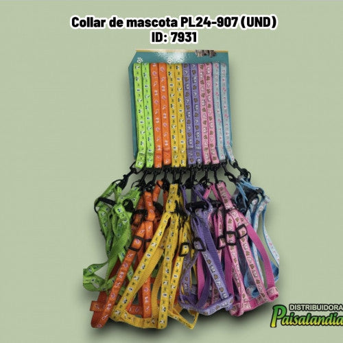Collar de mascota PL24-907 (UND)