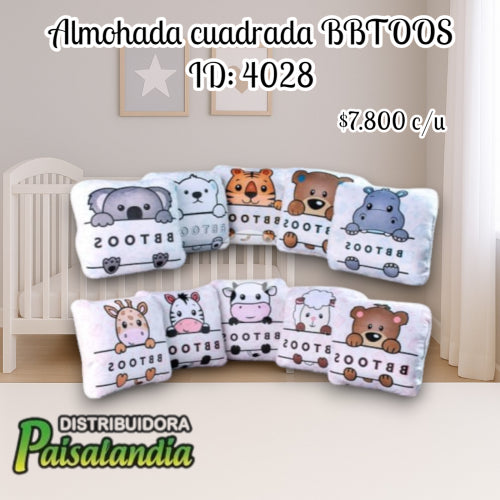 Almohada cuadrada BBTOOS (UND)