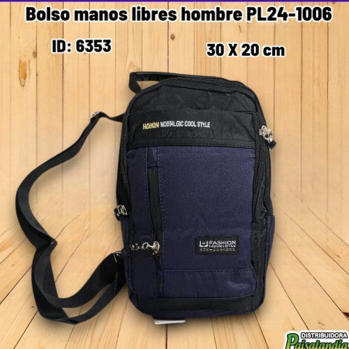 Bolso manos libres hombre PL24-1006 (UND)