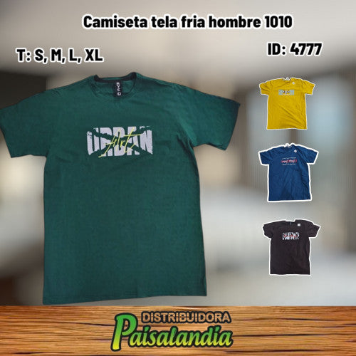 Camiseta tela fria hombre 1010 (UND)