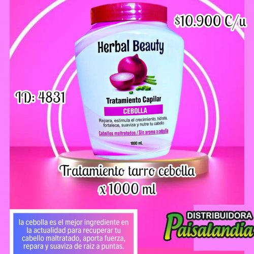 Tratamiento capilar cebolla x 1000 ml (UND)