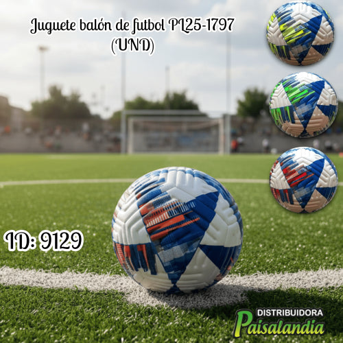 Juguete balón de futbol PL25-1797 (UND)