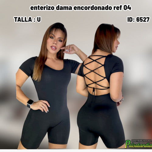 enterizo dama encordonado ref 04 (UND)