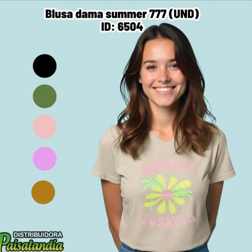 Blusa dama summer 777 (UND)