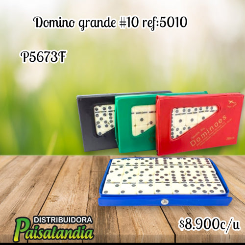 Juguete dominó estuche colores #7 4807 (UND)