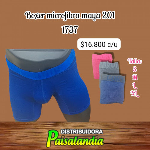Boxer CORVUS microfibra malla 201 talla (S/M/L/XL) (UND)