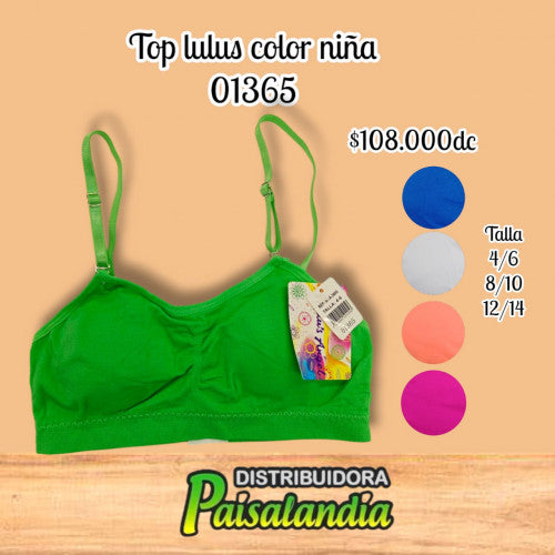 top lulus color niña 01365 (DC)