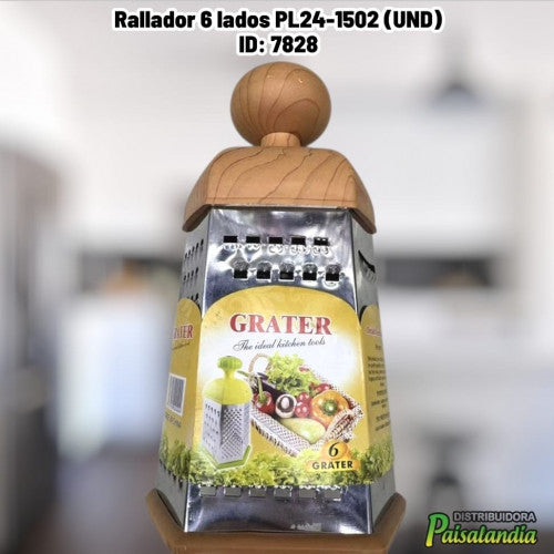 Rallador 6 lados PL24-1502 (UND)