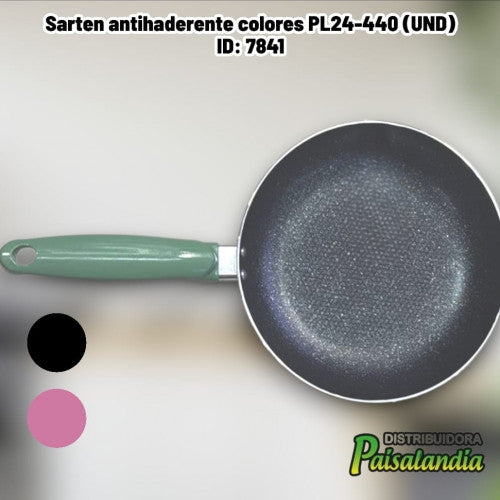 Sarten antihaderente colores PL24-440 (UND)