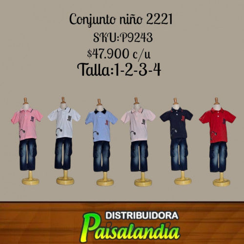 conjunto niño anyitex 3603 (UND)