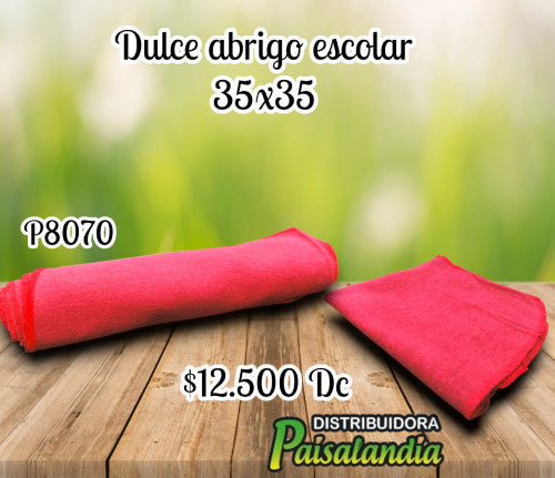 Sacudidor Dulce abrigo escolar 35x35 cm (DC)