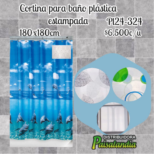 Cortina de baño PL24-324