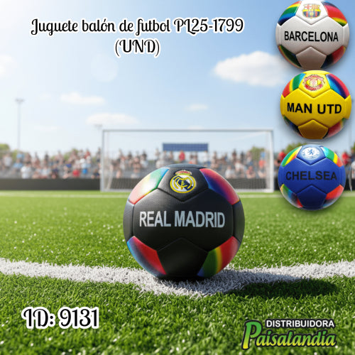 Juguete balón de futbol PL25-1799 (UND)