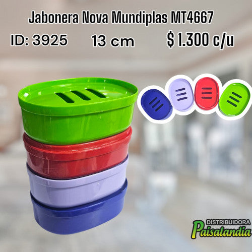 Jabonera Nova Mundiplas MT4667 (UND)