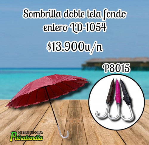 Sombrilla de baston LD-1054 (UND)